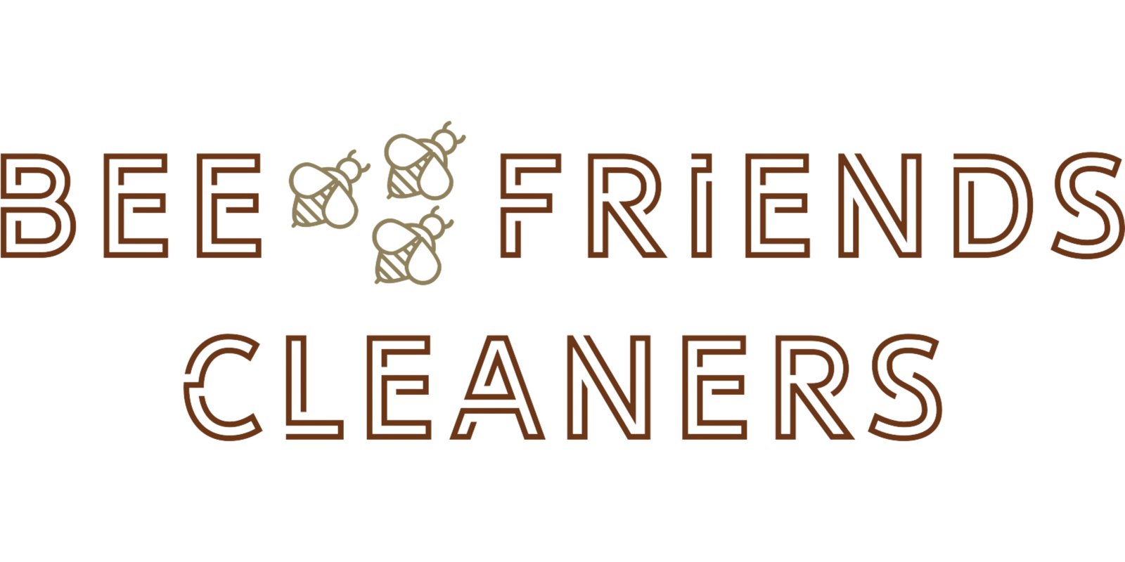 bee friends cleaners logo